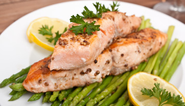 Salmon and Asparagus