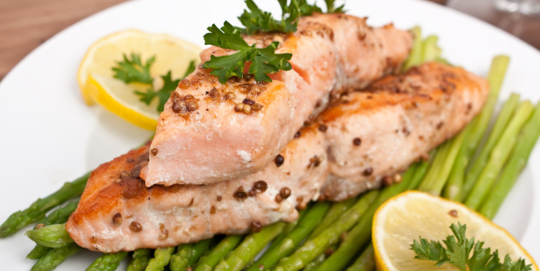 Salmon and Asparagus