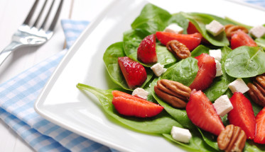 Strawberry Spinach Salad