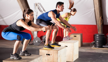 Box Jumping Exercises Plyometrics