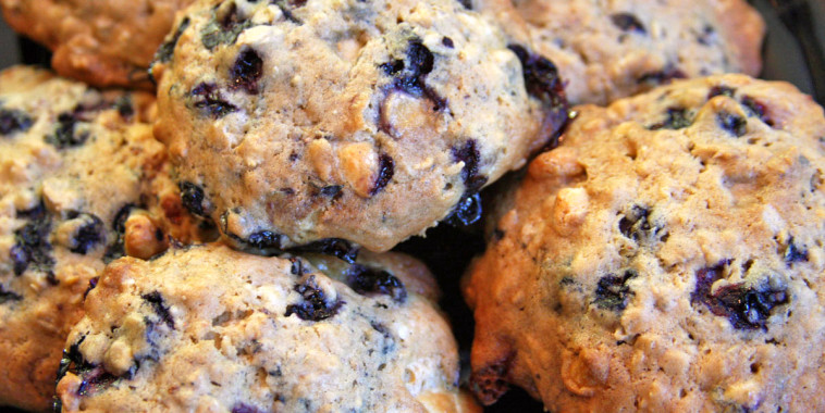 Blueberry Oatmeal Cookies