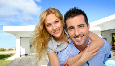 Smiling Young Couple