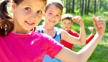 Kids Working Out