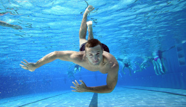 Man Swimming