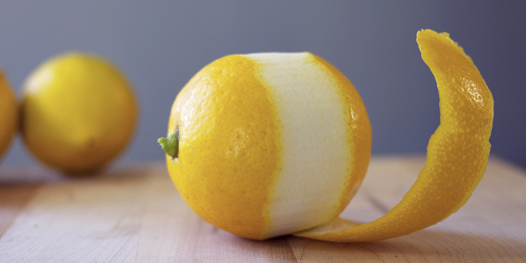 lemon peel