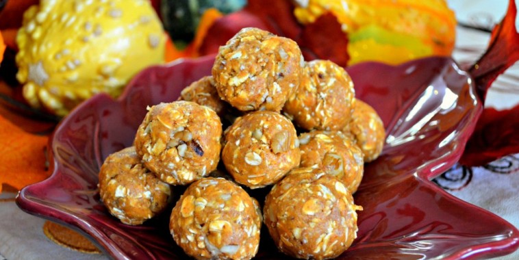 pumpkin protein balls