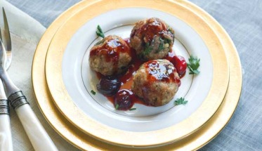 Turkey Cranberry Meatballs