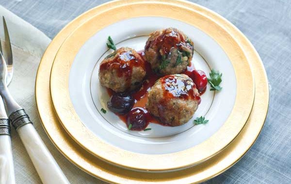 Turkey Cranberry Meatballs