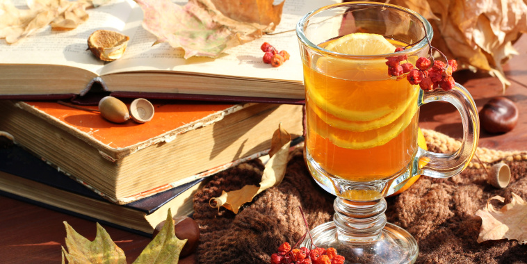 tea and books