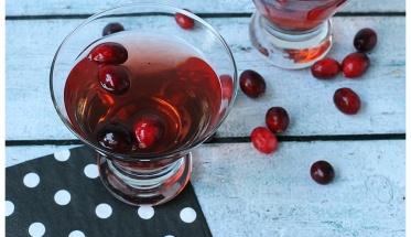 Sparkling Cranberry Martini