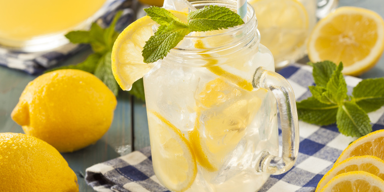 lemon water