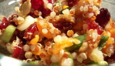 Cranberry Orange Quinoa Salad