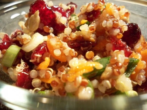 Cranberry Orange Quinoa Salad