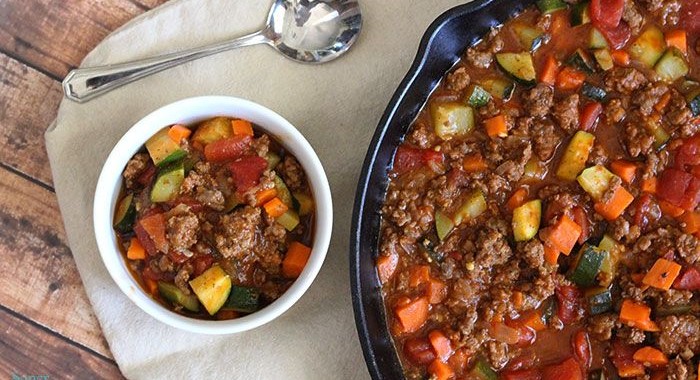 All Meat Veggie Chili {Paleo}