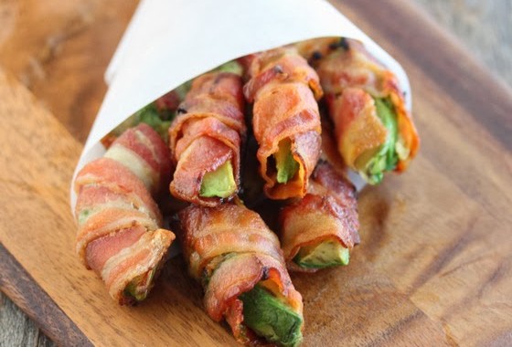 Bacon Wrapped Avocados