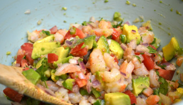 Zesty Lime Shrimp and Avocado Salad