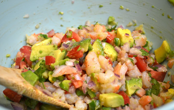 Zesty Lime Shrimp and Avocado Salad